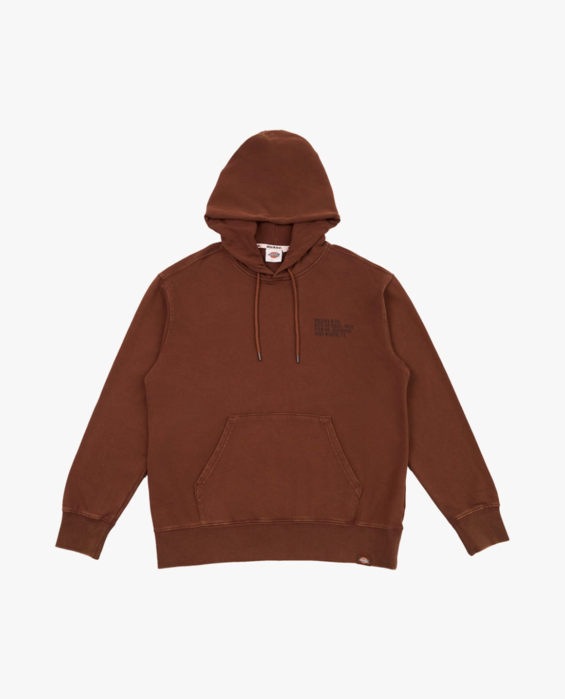 DICKIES - Áo hoodie nam tay dài phối mũ năng động