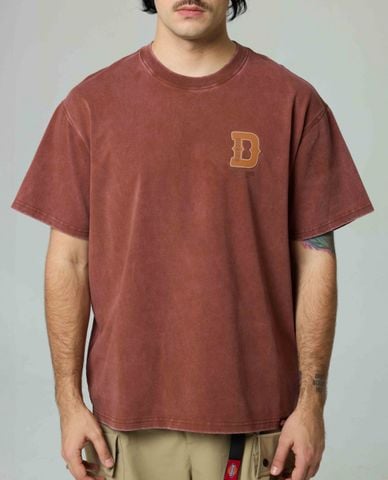  DICKIES - Áo thun unisex cổ tròn tay ngắn Heavy Jersey Graphic Logo 