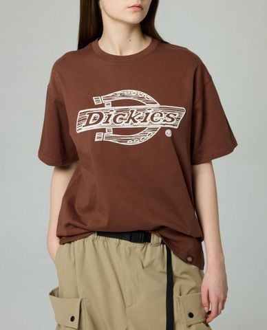 DICKIES - Áo thun unisex cổ tròn tay ngắn Graphic 