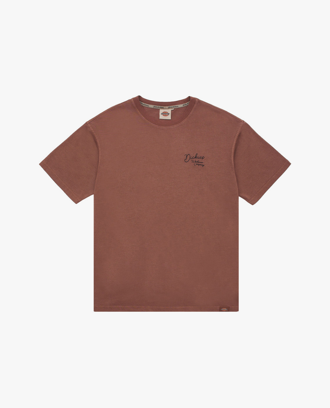 DICKIES - Áo thun nam cổ tròn tay ngắn Rope Chest Logo