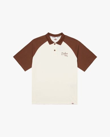  DICKIES - Áo polo nam cổ bẻ tay ngắn phối logo 
