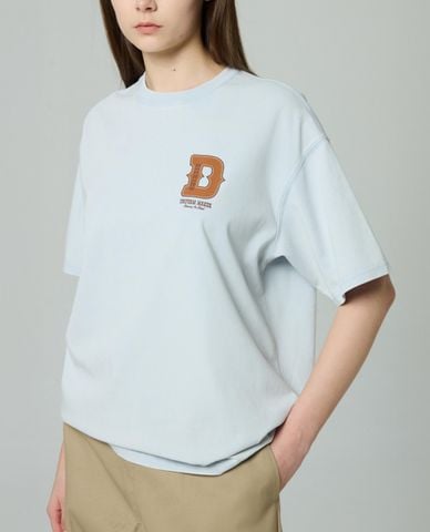  DICKIES - Áo thun unisex cổ tròn tay ngắn Heavy Jersey Graphic Logo 