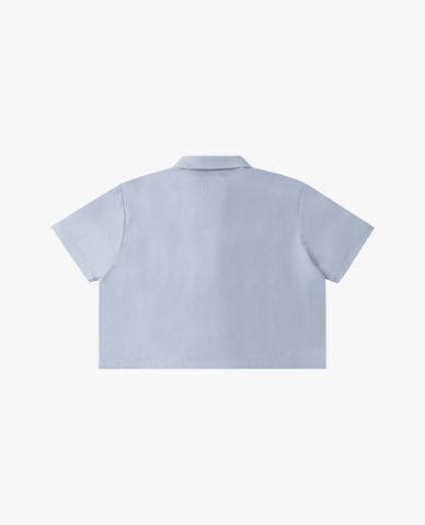  DICKIES - Áo khoác sơ mi nữ tay ngắn phom croptop 