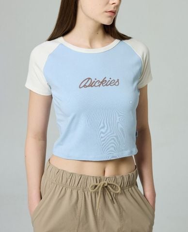  DICKIES - Áo croptop nữ cổ tròn tay ngắn Ballistic 
