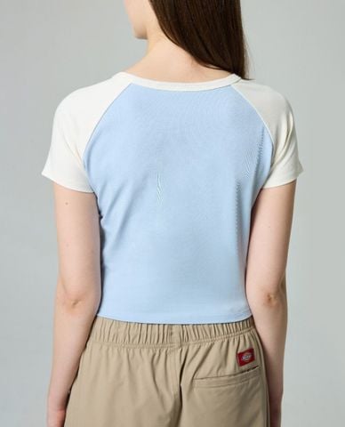  DICKIES - Áo croptop nữ cổ tròn tay ngắn Ballistic 