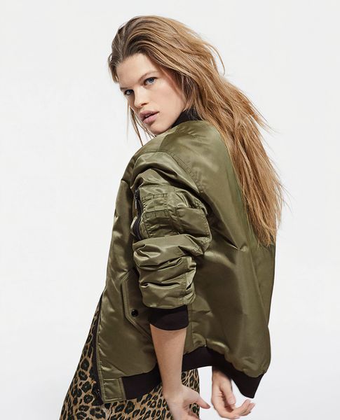 Áo Khoác Bomber Nữ - Hàng Hiệu Chính Hãng | Maisononline