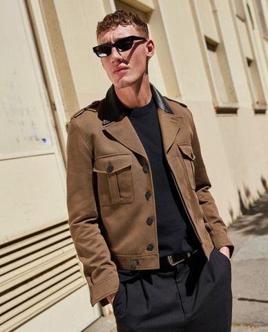  THE KOOPLES - Áo khoác kiểu nam Blouson Cotton 