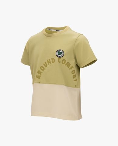  SKECHERS - Áo thun bé trai cổ tròn tay ngắn 