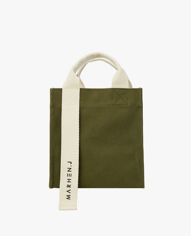  Marhen.J - Túi đeo vai nữ chữ nhật vải bố Ricky Mini 