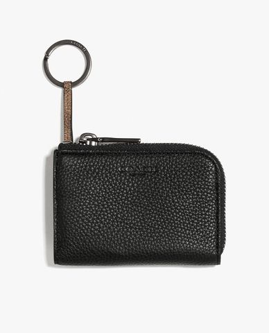  COACH - Ví cầm tay khóa Ring 