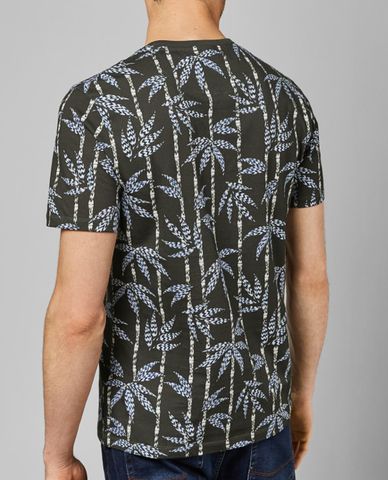  TED BAKER - Áo thun nam cổ tròn tay ngắn Bamboo 