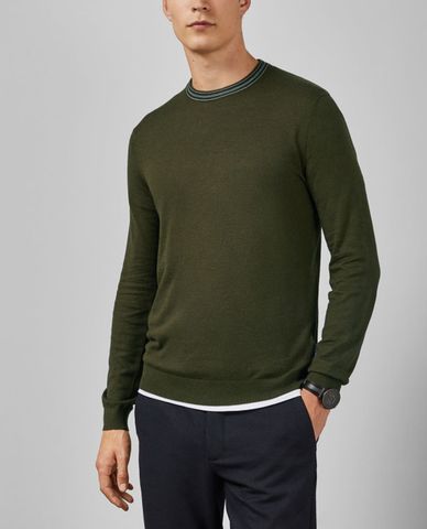  TED BAKER - Áo len nam tay dài Mailais 