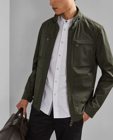  TED BAKER - Áo khoác nam cổ cao Exmoth 