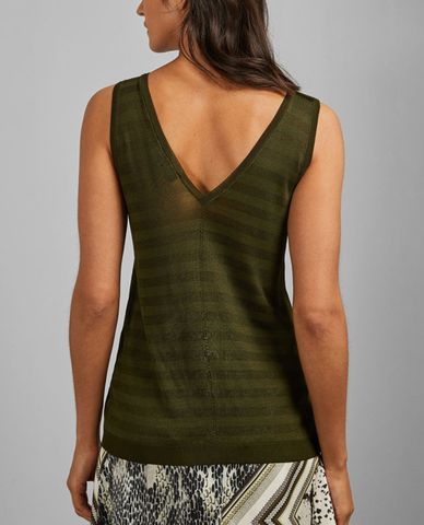  TED BAKER - Áo ba lỗ nữ cổ V Leysini 