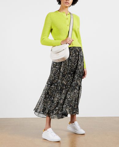  TED BAKER - Chân váy midi lưng thun Betany 