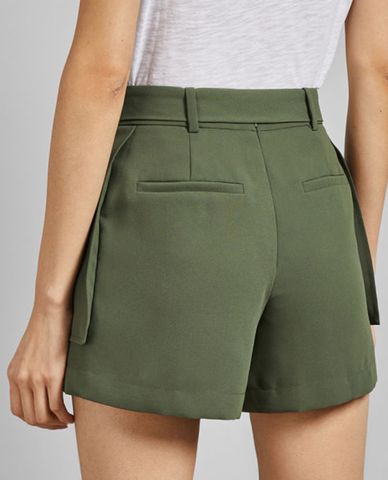  TED BAKER - Quần short nữ phối dây thắt nơ Mitty 