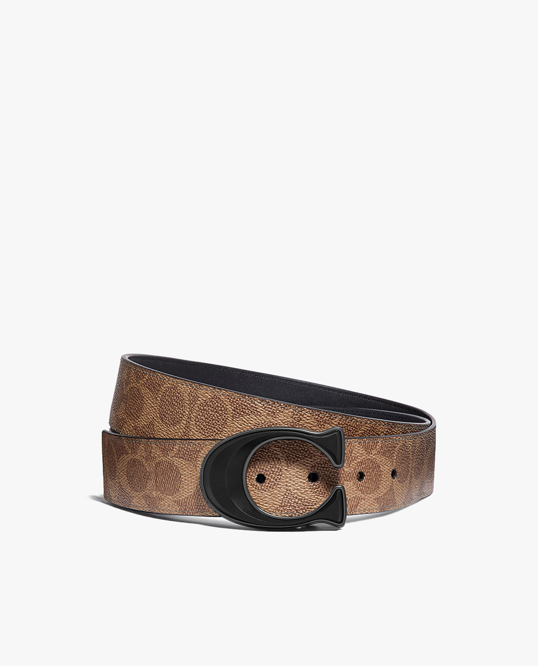 COACH - Thắt lưng nam bản vừa Signature Buckle