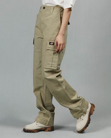  DICKIES - Quần unisex ống rộng phối túi Ripstop Cargo 