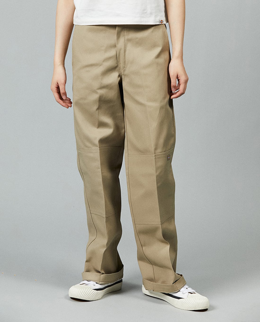 DICKIES - Quần nữ ống rộng phối túi cá tính