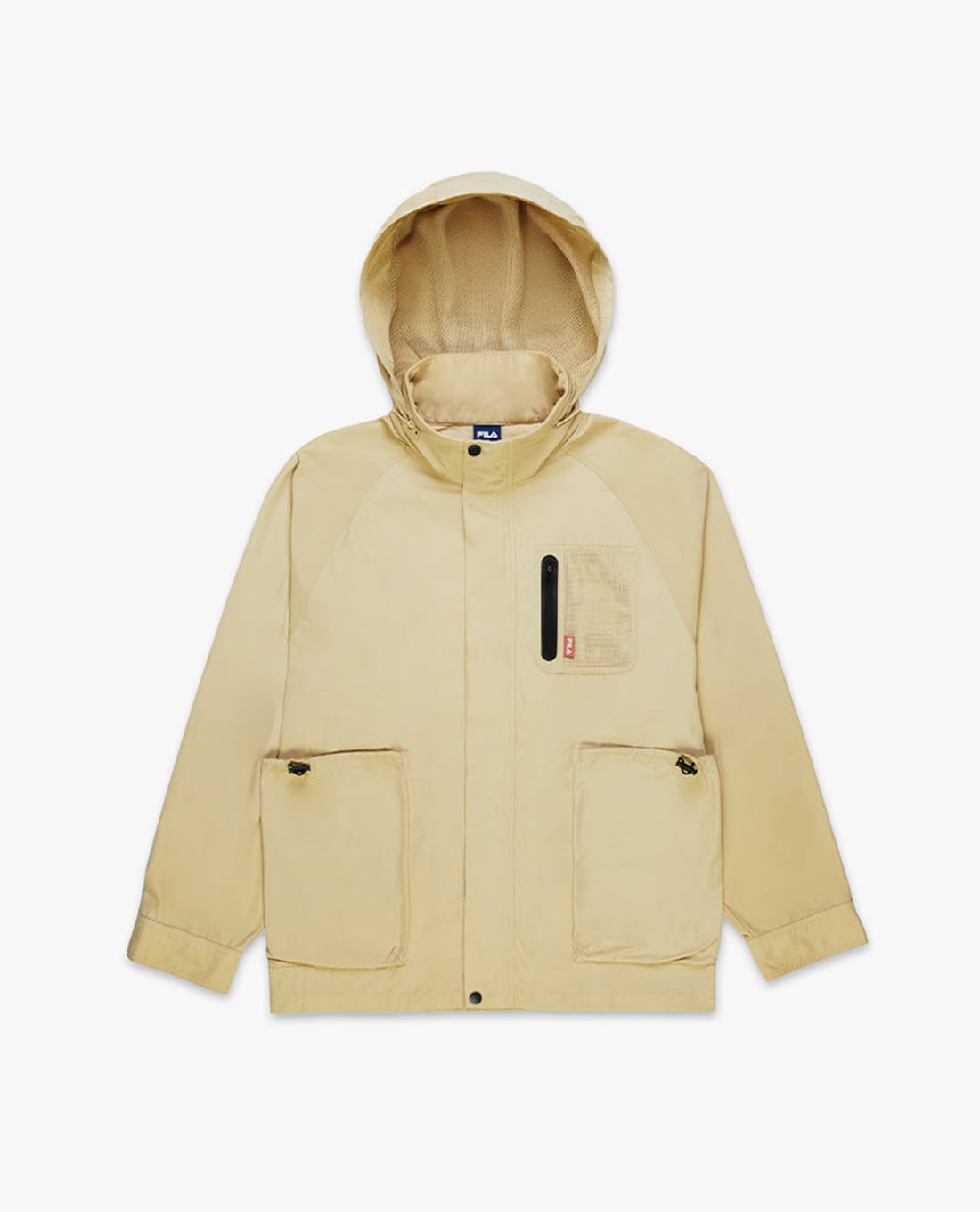 FILA - Áo khoác phối mũ unisex Fiore Woven