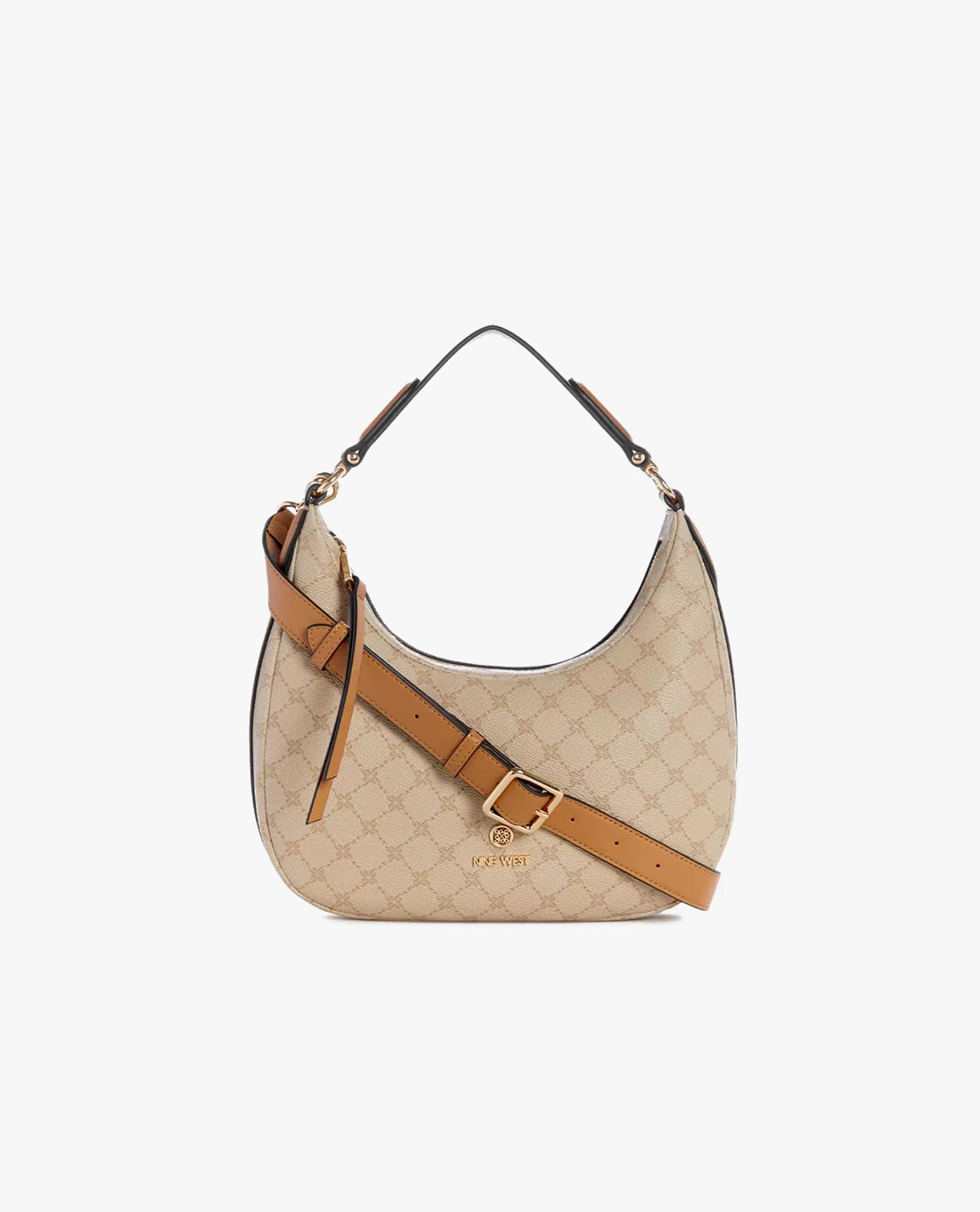 NINE WEST - Túi đeo vai nữ hình bán nguyệt Saoirse Hobo