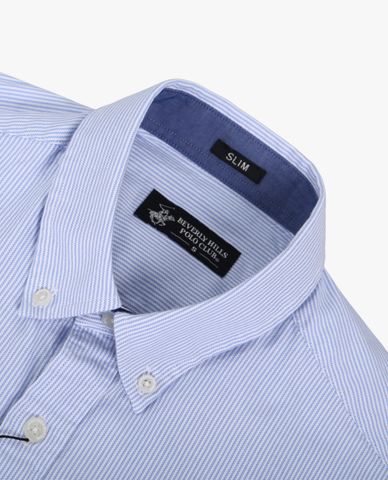  BEVERLY HILLS POLO CLUB - Áo sơ mi nam cổ bẻ tay dài hiện đại 