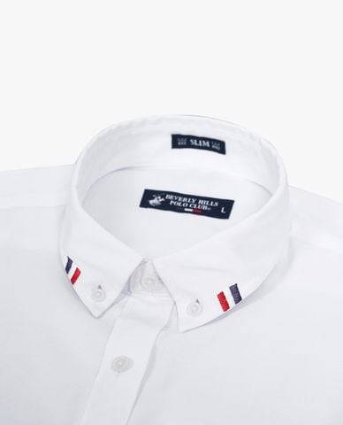  BEVERLY HILLS POLO CLUB - Áo sơ mi nam cổ bẻ tay dài thanh lịch 