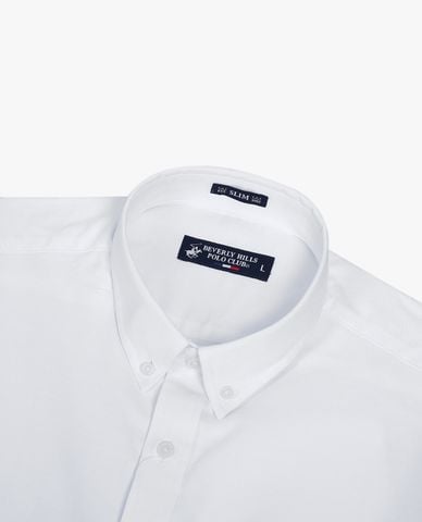  BEVERLY HILLS POLO CLUB - Áo sơ mi nam cổ bẻ tay ngắn trẻ trung 