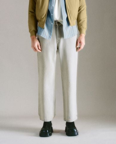  URBAN REVIVO - Quần jeans nam ống đứng hiện đại 