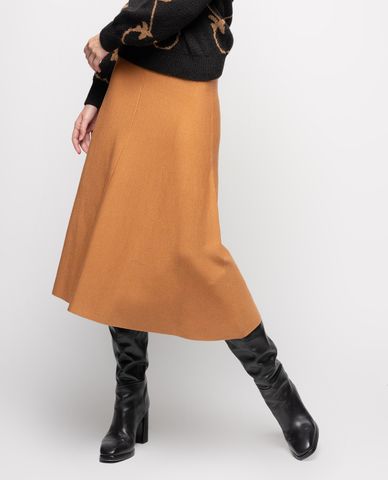  PINKO - Chân váy midi phom suông Knit 