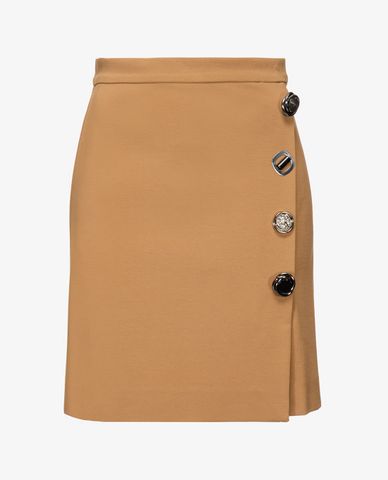  PINKO - Chân váy mini phối nút Monsano 