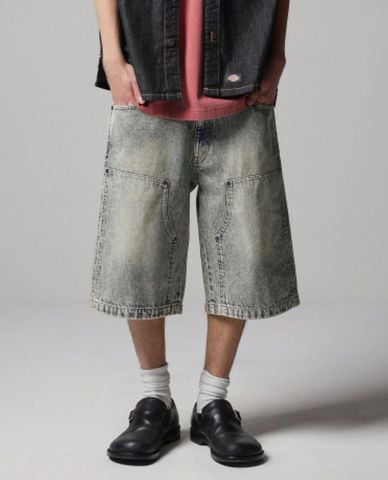  DICKIES - Quần short jeans nam ống rộng Gary Bill 