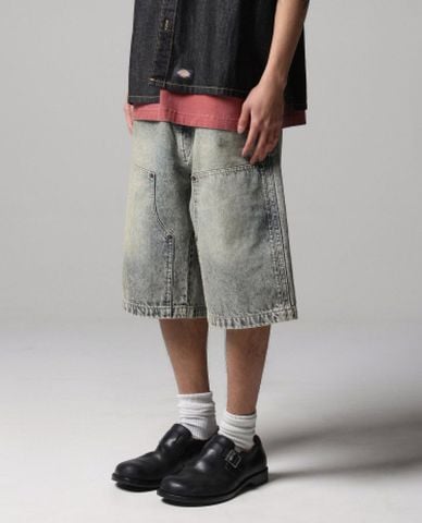  DICKIES - Quần short jeans nam ống rộng Gary Bill 