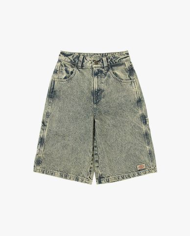  DICKIES - Quần short jeans nữ ngang gối cá tính 