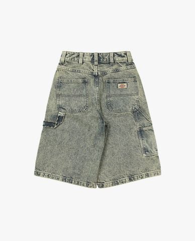  DICKIES - Quần short jeans nữ ngang gối cá tính 