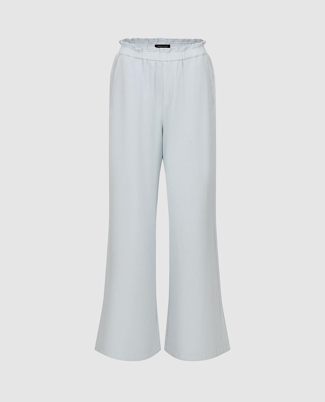 URBAN REVIVO - Quần jeans nữ ống loe lưng thun