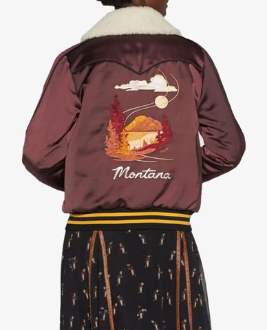  COACH - Áo khoác bomber nữ Padded 