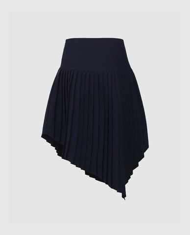  URBAN REVIVO - Chân váy xếp li midi Pleated A Line 