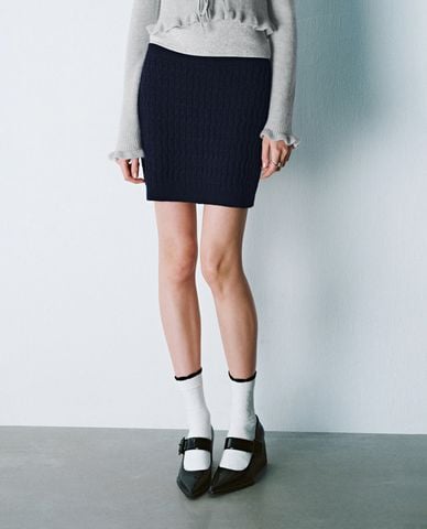  URBAN REVIVO - Chân váy phom ôm mini thời thượng 