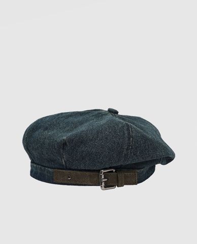  URBAN REVIVO - Nón beret nữ Denim 