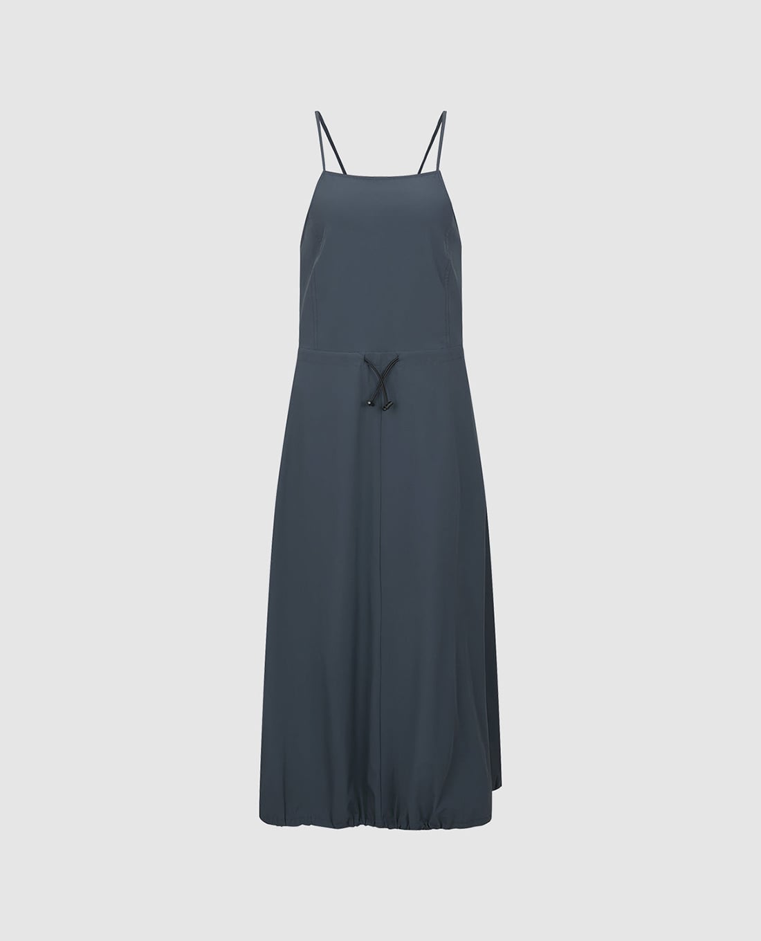 URBAN REVIVO - Đầm hai dây midi phom suông Cami