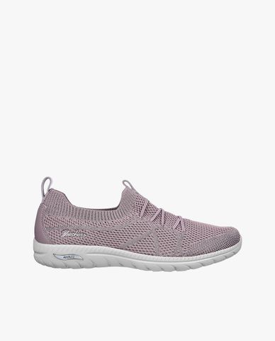  SKECHERS - Giày slip on nữ phối dây thắt Arch Fit Flex 