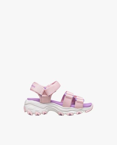  SKECHERS - Giày sandals bé gái quai ngang D'Lites 