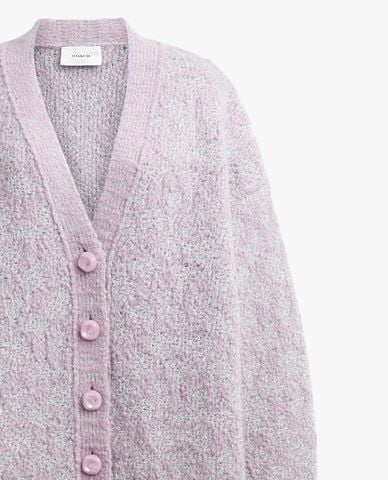 COACH - Áo khoác cardigan nữ cổ V tay dài 