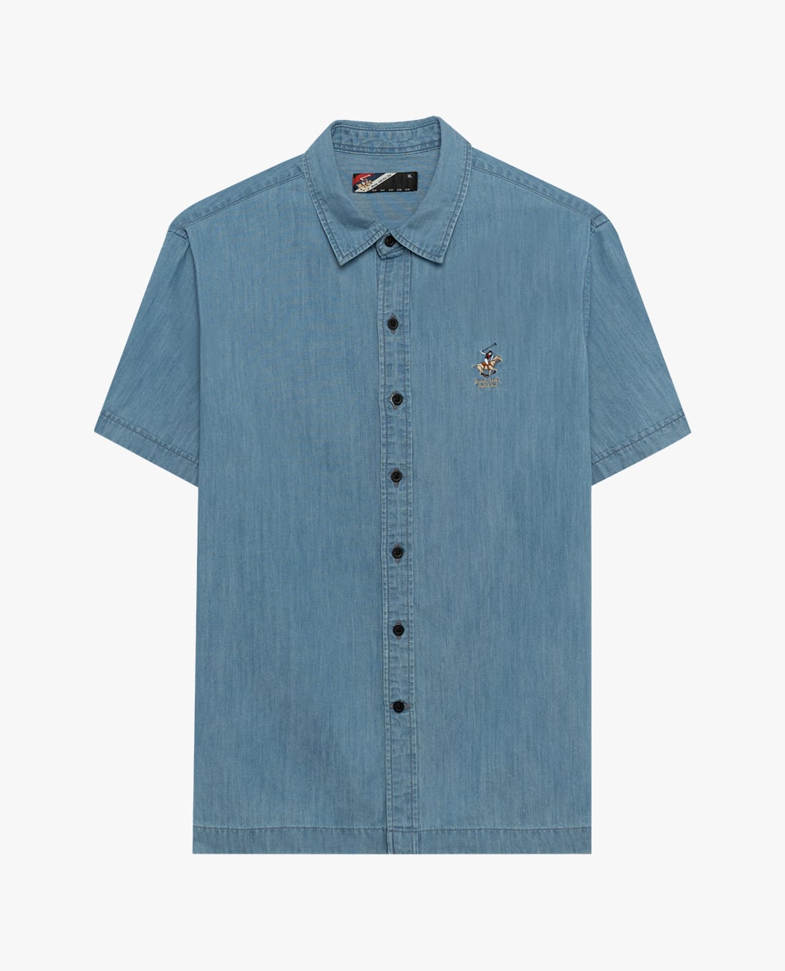 BEVERLY HILLS POLO CLUB - Áo sơ mi nam cổ bẻ tay ngắn