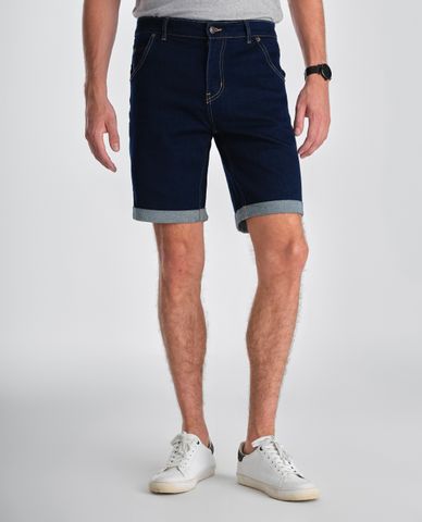  BEVERLY HILLS POLO CLUB - Quần shorts jeans nam xoắn gấu thời trang 