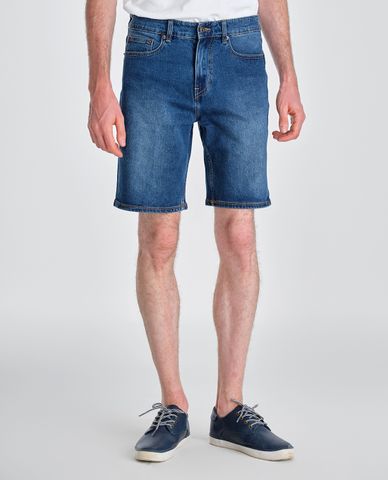  BEVERLY HILLS POLO CLUB - Quần shorts jeans nam phối túi thời trang 