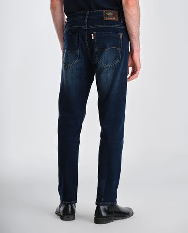  BEVERLY HILLS POLO CLUB - Quần jeans nam phom ôm wash bạc thời trang 