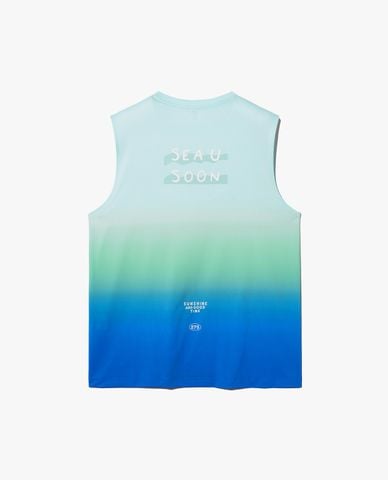  FILA - Áo ba lỗ unisex phối logo trẻ trung 