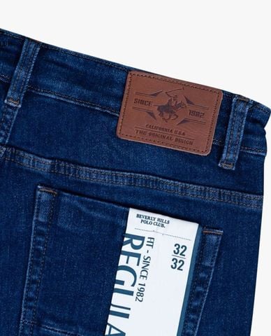  BEVERLY HILLS POLO CLUB - Quần jeans nam ống đứng hiện đại 